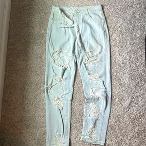 Distressed Jeans